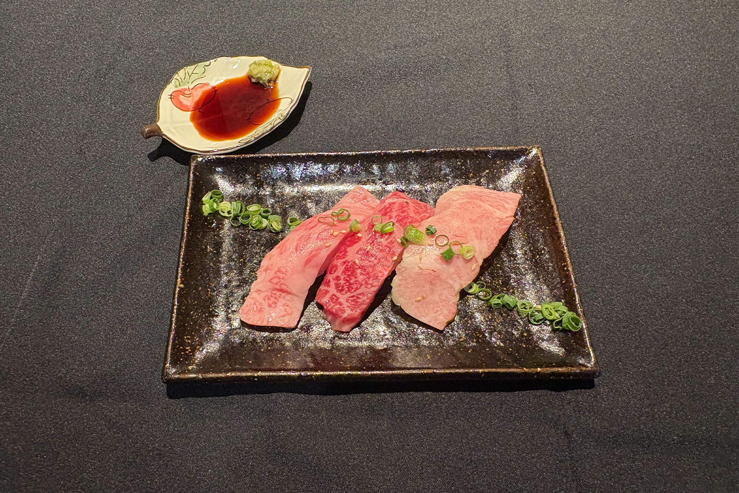 飛騨牛３種握り